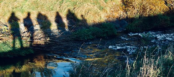 Am Helme-Polder bei Sundhausen gab es heute eine Begehung zum Thema Hochwasserschutz (Foto: agl)
