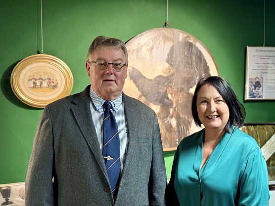 Eröffnung der Ausstellung zum Deutschen Schützenbund (Foto: Stadt Nordhausen) Eröffnung der Ausstellung zum Deutschen Schützenbund (Foto: Stadt Nordhausen)