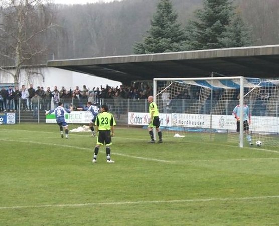Aus dem Heimspiel der Saison 2008/2009 (Foto: Klaus Verkouter)