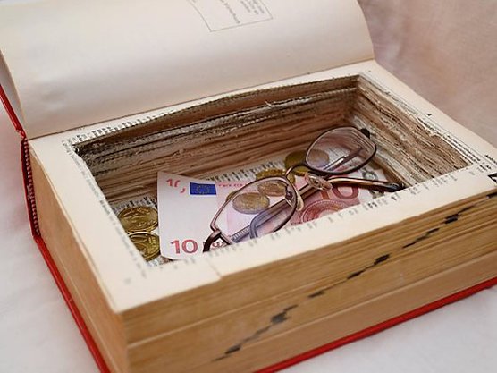 Ein Schmuggelbuch (Foto: F.Tuschy)