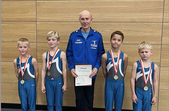 Erfolgreiche Heringer Nachwuchsturner in Artern (Foto: SV Germania Heringen) Erfolgreiche Heringer Nachwuchsturner in Artern (Foto: SV Germania Heringen)