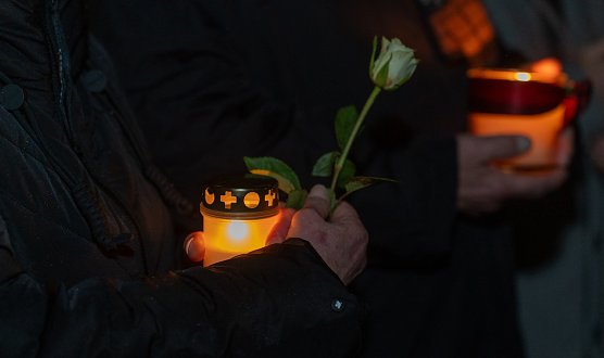 Nordhäuser gedachten der Magdeburger Opfer (Foto: S.Tetzel) Nordhäuser gedachten der Magdeburger Opfer (Foto: S.Tetzel)