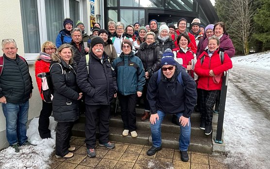 Uthleber Truppe unterwegs in Oberhof (Foto: privat)