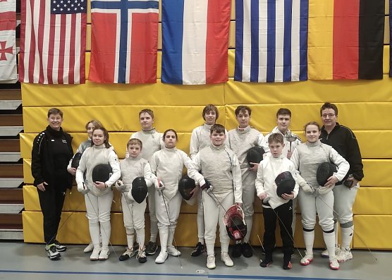 Nordhausens Fechtnachwuchs in Amsterdam (Foto: S.Nikoleizig) Nordhausens Fechtnachwuchs in Amsterdam (Foto: S.Nikoleizig)