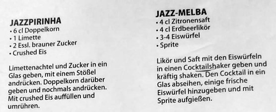 Cocktails mit Anleitung (Foto: nnz)