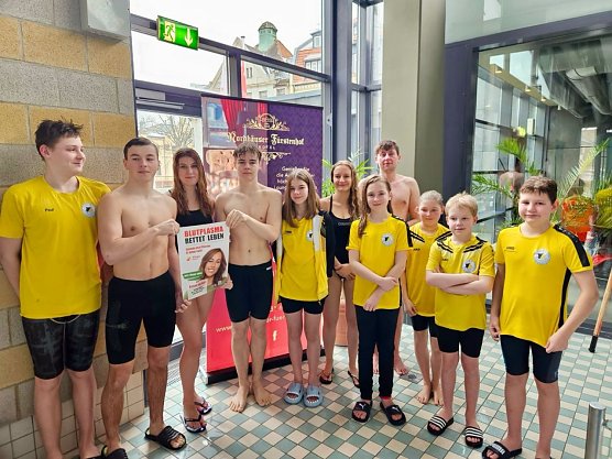 Schwimmen f&uuml;r einen guten Zweck (Foto: privat)