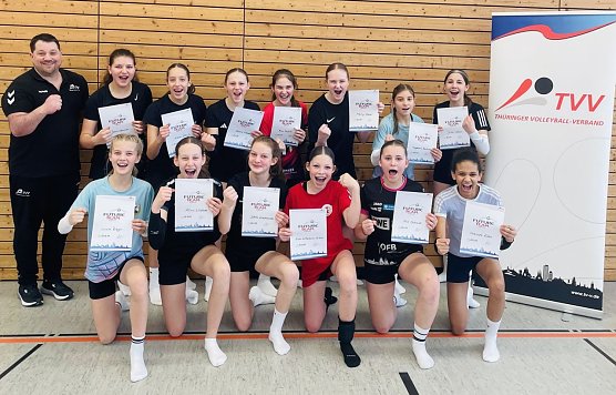 Die jungen SVC Damen haben es in die Landesauswahl geschafft (Foto: SVC)