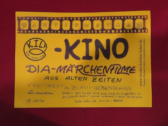 DEFA M&auml;rchentag im KILA (Foto: Frank Tuschy)