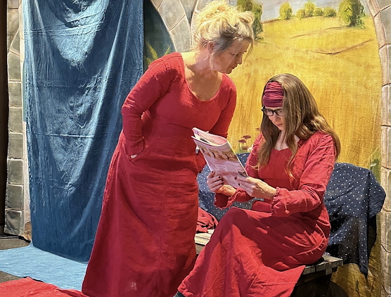 Das Märchenduo "Fabuladrama" kommt wieder nach Nordhausen (Foto: Kreissparkasse Nordhausen) Das Märchenduo "Fabuladrama" kommt wieder nach Nordhausen (Foto: Kreissparkasse Nordhausen)