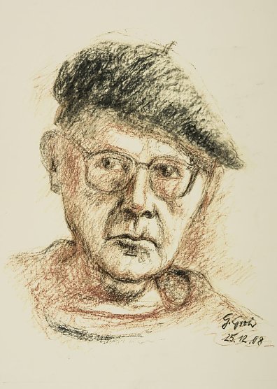 Günther Groh im Selbstporträt (Foto: Stadt Nordhausen) Günther Groh im Selbstporträt (Foto: Stadt Nordhausen)