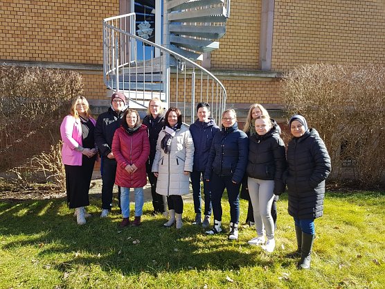 Neustart für unsere neue Pflegehelfer-Märzklasse am IWK Nordhausen (Foto: IWK Nordhausen) Neustart für unsere neue Pflegehelfer-Märzklasse am IWK Nordhausen (Foto: IWK Nordhausen)