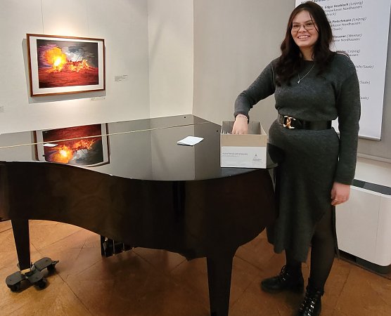 Ziehung der Preise (Foto: Stadtverwaltung Nordhausen)