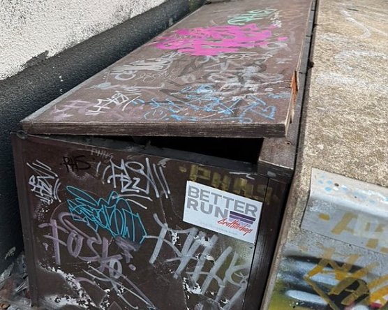 Vermüllte Skateranlage (Foto: Stadtverwaltung Nordhausen) Vermüllte Skateranlage (Foto: Stadtverwaltung Nordhausen)