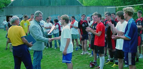 Gratulation (Foto: FHN)