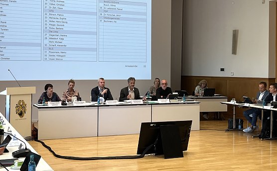 Abstimmungsmarathon heute im Stadtrat Nordhausen (Foto: oas)