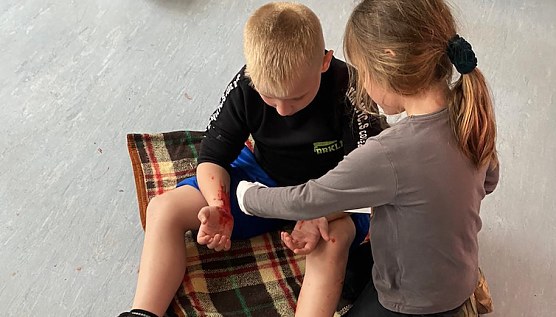 Erste Hilfe will gelernt sein (Foto: DRK)