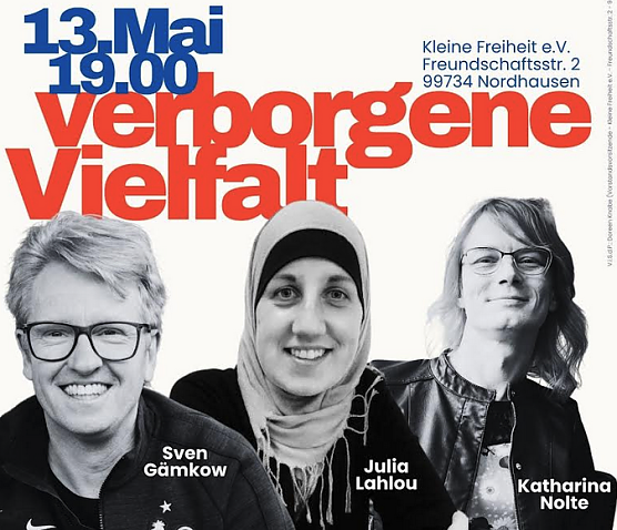 Drei G&auml;ste, drei Perspektiven in der Kleinen Freiheit (Foto: Kleine Freiheit)