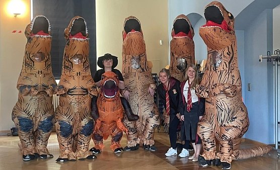 Zauberei in der Regelschule Heringen (Foto: K.Seifert)