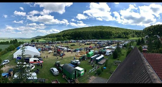 Treckerfest in Gro&szlig;lohra (Foto: E.Grabe)