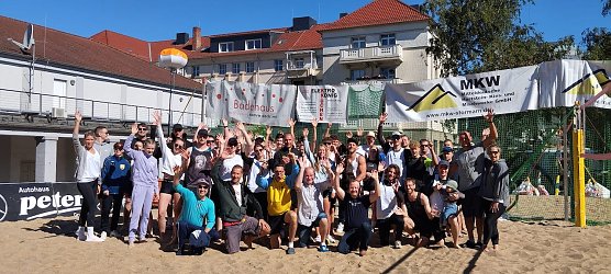 Beachvolleyball in Nordhausen (Foto: Stadtwerke Nordhausen � Holding f&uuml;r Versorgung und Verkehr GmbH)