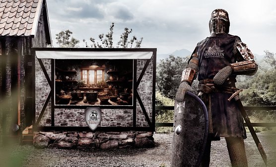 Neue Attraktion auf der Burgruine Hohenstein (Foto: NUV) Neue Attraktion auf der Burgruine Hohenstein (Foto: NUV)