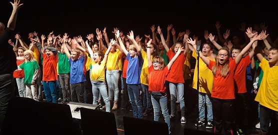 Bochumer Kinder zu Gast im Nordhäuser Theater, 2019 (Foto: C. Witzel) Bochumer Kinder zu Gast im Nordhäuser Theater, 2019 (Foto: C. Witzel)