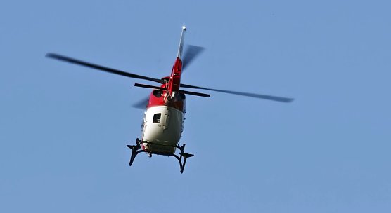 Christoph 37 konnte wieder "Nach Hause" fliegen (Foto: nnz)