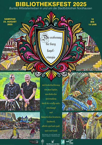 Bibliotheksfest 2025 (Foto: Stadt Nordhausen) Bibliotheksfest 2025 (Foto: Stadt Nordhausen)