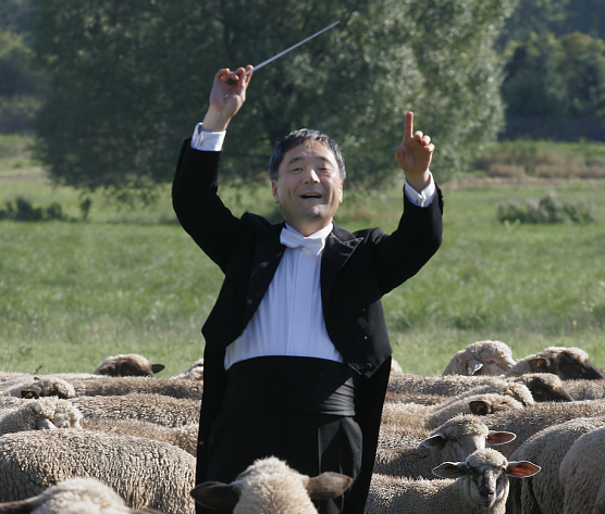 Hiroaki Masuda war f&uuml;r manchen Spa&szlig; zu haben (Foto: Tilmann Graner)