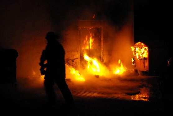 Brand in Sollstedt (Foto: privat) Brand in Sollstedt (Foto: privat)