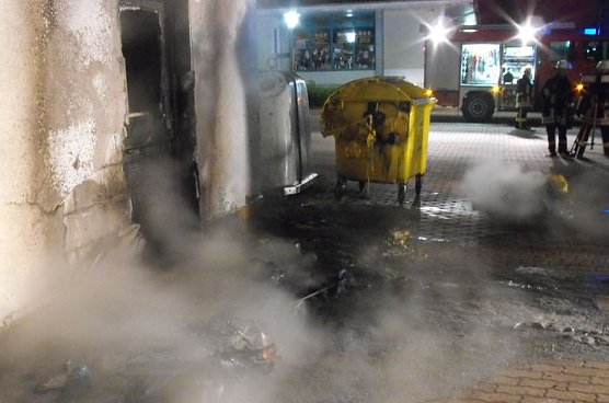 Brand in Sollstedt (Foto: privat) Brand in Sollstedt (Foto: privat)