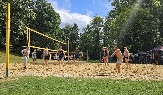 Sommerliches Volleyballturnier (Foto: R.Gerlach)