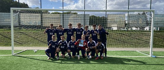 Die U17 Kicker des Schillergymnasiums wurden Kreismeister (Foto: Johannes Eichhorn)