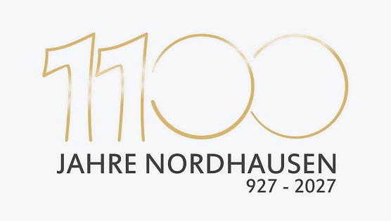 Das Logo f&uuml;r die 1.100 Jahrfeier wurde vom Beirat f&uuml;r das Jubil&auml;umsjahr ausgew&auml;hlt (Foto: Stadt Nordhausen)