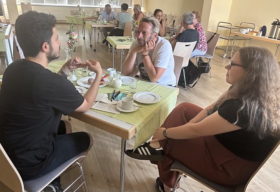 Erzählcafé im Nordhaus (Foto: Stephanie Tiepelmann-Halm) Erzählcafé im Nordhaus (Foto: Stephanie Tiepelmann-Halm)