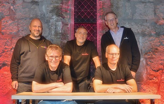 Roland Lange, Andreas Sack vorne, Christian Dolle, Thomas Böhlendorf, Christoph Lampert (hinten) (Foto: Christian Dolle)