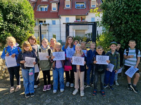F&uuml;r die Sch&uuml;lerinnen und Sch&uuml;ler der Grundschule Werther gab es seit dem Start in das neue Schuljahr viel zu erleben (Foto: Marietta Schr&ouml;ter)