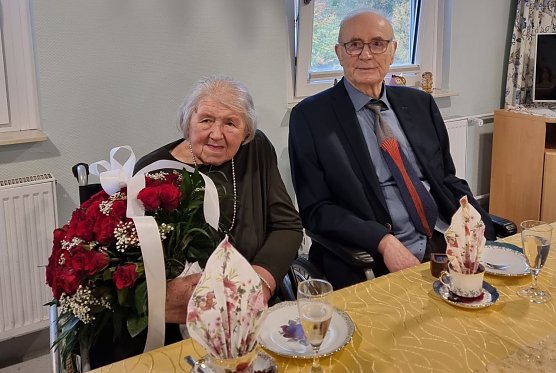 65 Jahre miteinander verheiratet (Foto: SHK)