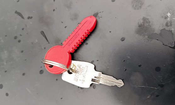 Gefundener Schl&uuml;ssel (Foto: R.Haake)