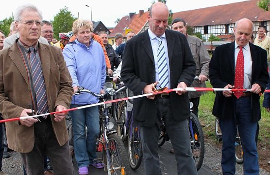 Durchgeschnitten (Foto: J. Piper)