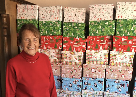 Es ist wieder soweit, die Aktion "Weihnachten im Schuhkarton" startet (Foto: R. Preinesberger)