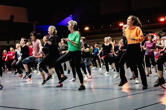 Der 24. Frauensporttag in der Wiedigsburghalle (Foto: KSB)