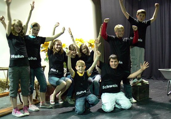 Auf dem Bauernhof (Foto: Theater Nordhausen) Auf dem Bauernhof (Foto: Theater Nordhausen)