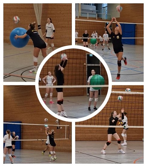 Die SVC M&auml;dels beim Trainingslager in Erfurt (Foto: SVC)