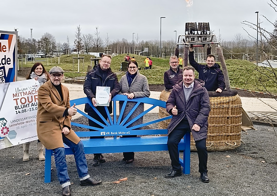 Mit einem starken regionalen Engagement begleitet die VR-Bank Mitte die Landesgartenschau im kommenden Jahr als Premium-Sponsor und setzt mit der Mitmach-Woche vom 14. bis 23. August 2026 besondere inhaltliche Akzente. (Foto: Stadt Leinefelde-Worbis)