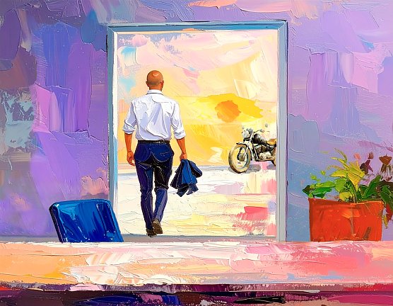 Das Leben wartet auch morgen auf dich (Foto: VR Bank in Th&uuml;ringen)