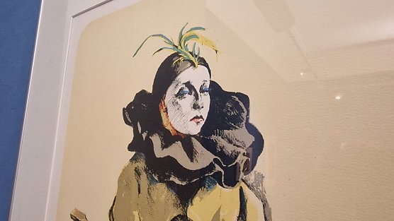 Eine Clownsausstellung ist ab Samstag im Kunsthaus Meyenburg zu sehen. (Foto: agl) Eine Clownsausstellung ist ab Samstag im Kunsthaus Meyenburg zu sehen. (Foto: agl)