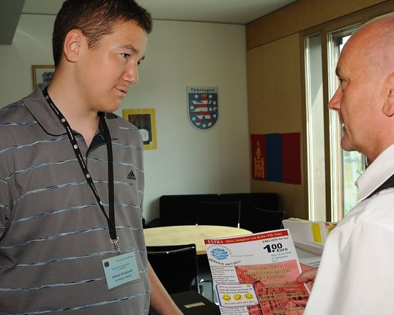 Mal schnell im Bundestag (Foto: privat)