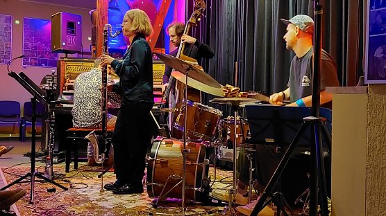 Das Rebecca Trescher Quartett spielte in der Jazzmangel (Foto: S. Schr&ouml;der)