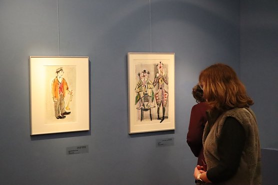 Um Clowns geht es derzeit im Kunsthaus Meyenburg. (Foto: Lutz Fischer) Um Clowns geht es derzeit im Kunsthaus Meyenburg. (Foto: Lutz Fischer)